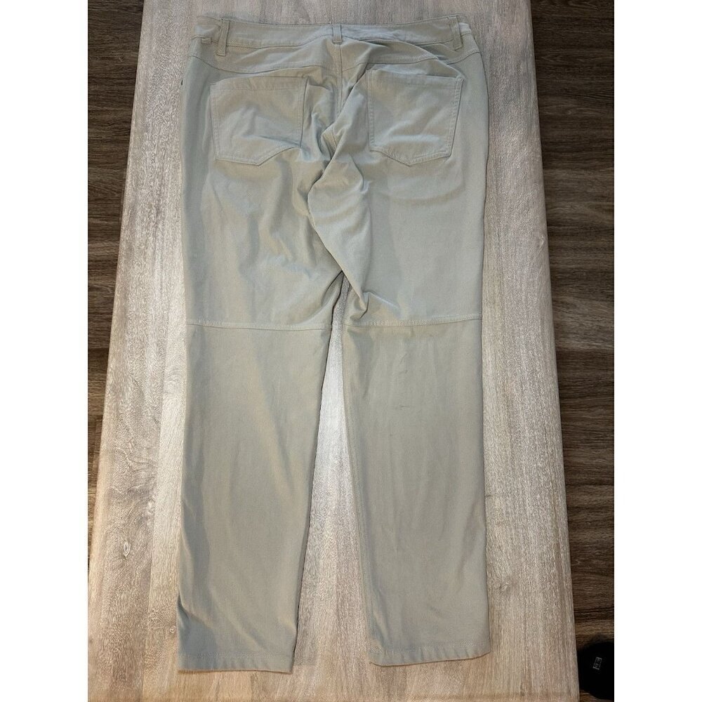 Lululemon ABC Pant Slim 30" *Warpstreme Trench Khaki Size 34 - Picture 6 of 10